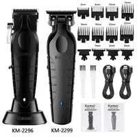 Kemei Hair Clipper Kit Men's Electric Shaver Hair Trimmer Machine Professional HairCutting Machine KM-2296 KM-2299 KM-1102barber