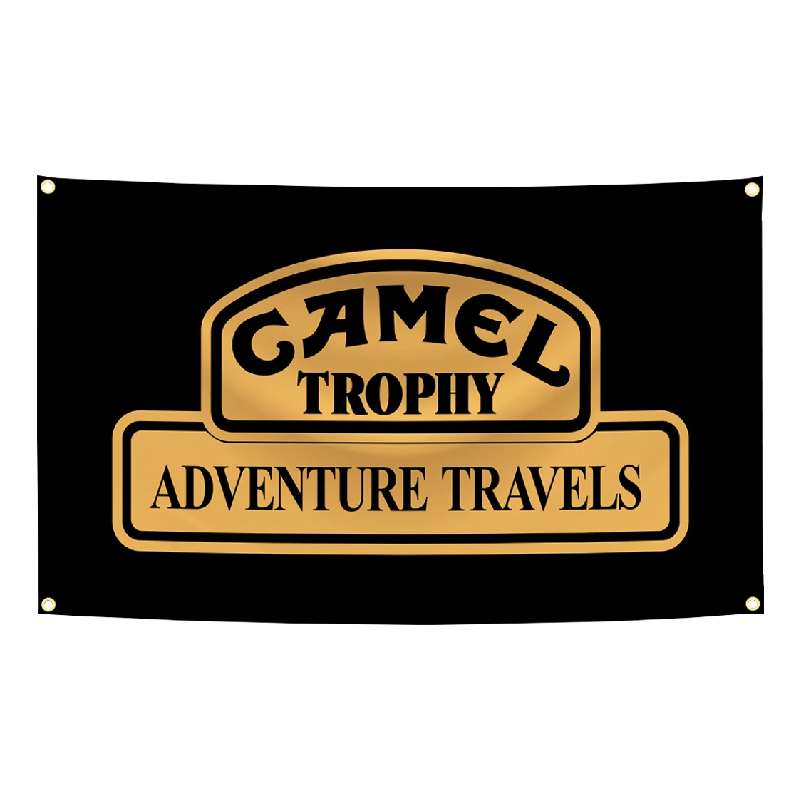 90x150cm C-CamelTrophys Flag ADVENTURE TRAVEIS Tapestry Polyester Digital Printing Banner for Garage Wall Art Decoration