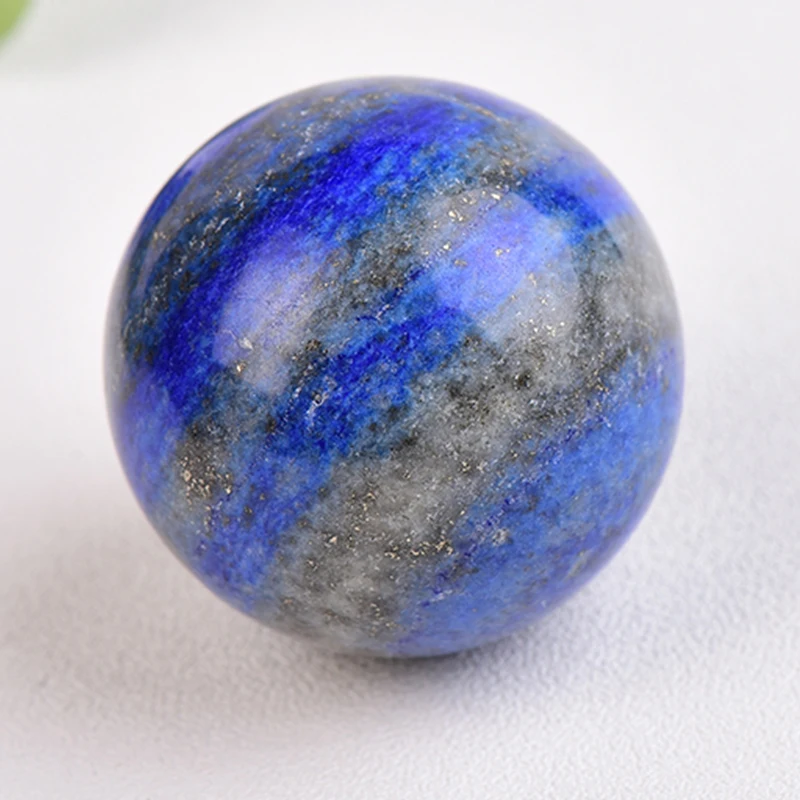 

1pc Natural Lazurite Quartz Ball Polished Globe Massaging Crystal Ball Reiki Healing Stone Home Decor Exquisite Souvenirs Gifts