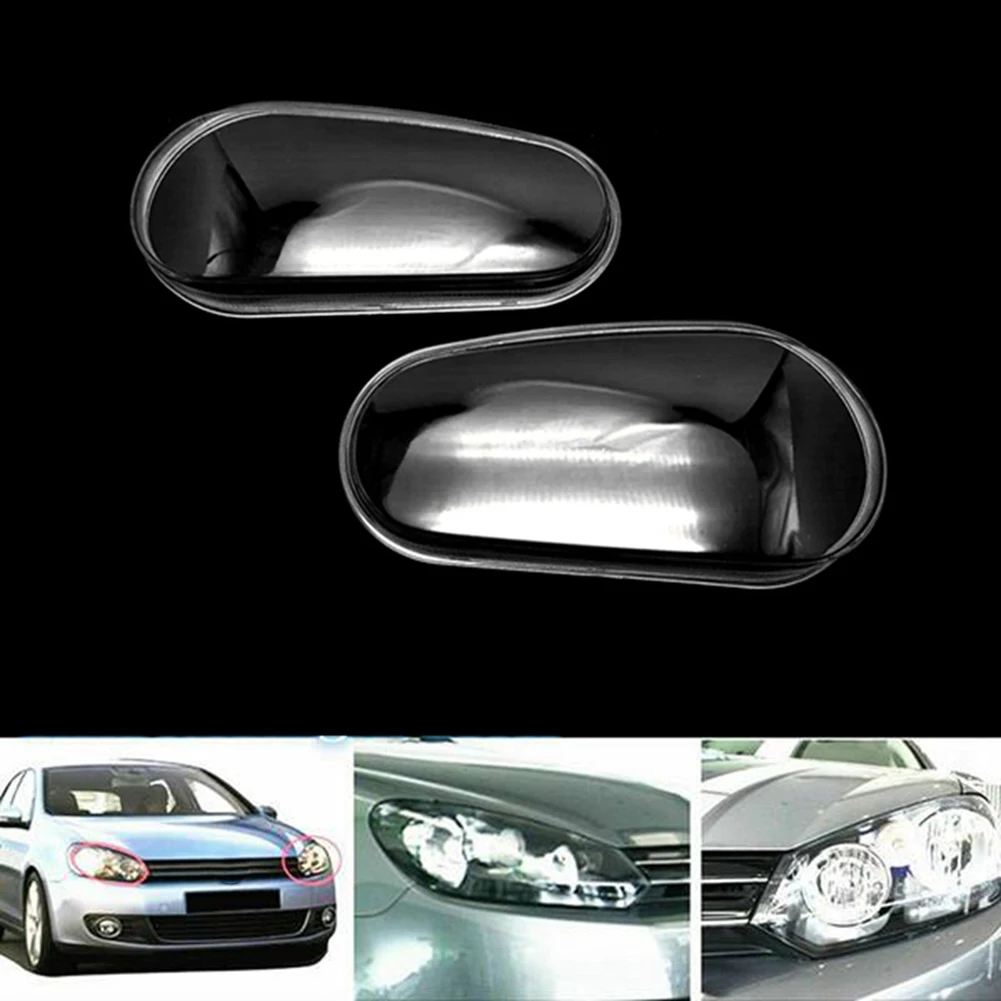 Pantalla de lámpara de faro izquierdo, carcasa transparente para VW Golf MK4 R32 1999-2005, carcasa de lámpara de cabeza, protección de lente, reparación