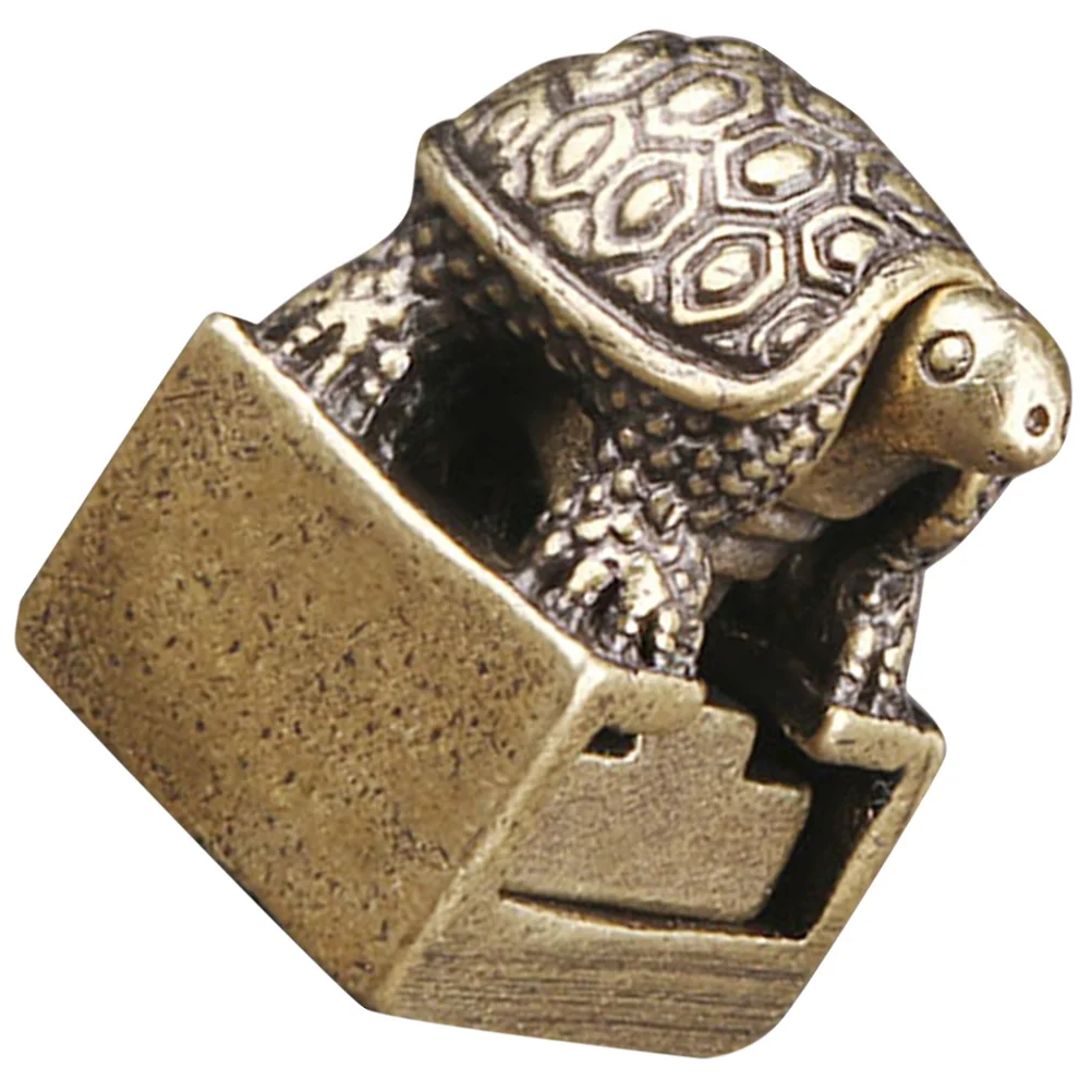 

Brass Tortoise Decoration Turtle Craft Statue Small Desktop Decoration Craft For Home Office Desk Accessory