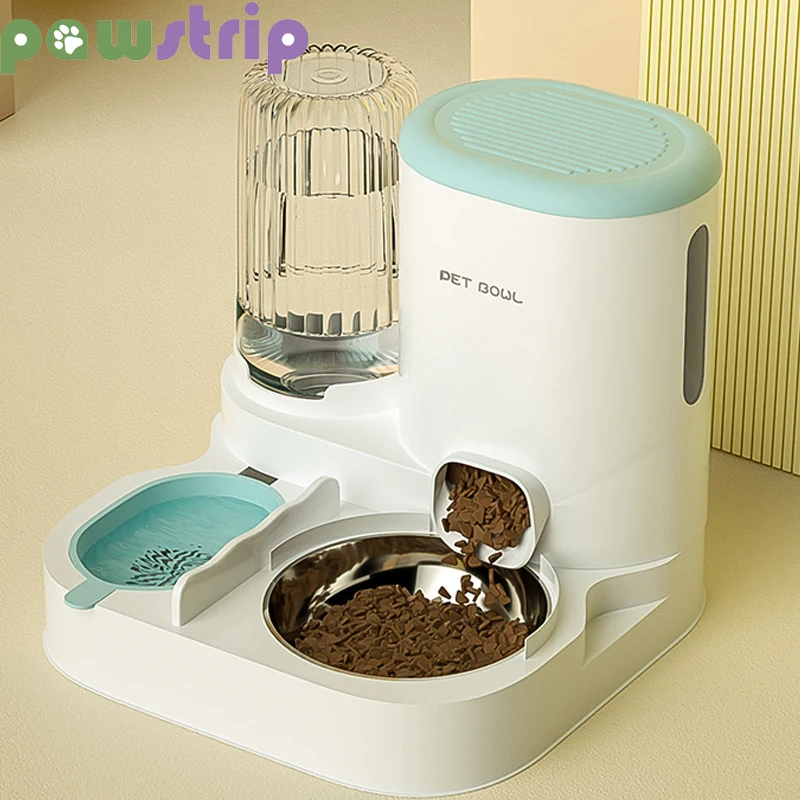 

Automatic Pet Feeder 2 In 1 Dry Wet Separation Cats Dogs Food Container Water Dispenser Large Capacity Dog Bowl Pet Supplies