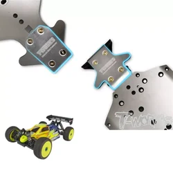 T-WORKS Team Associated AE RC8B3.2 Front Rear Chassis Skid Protector anti-scratch sheet chassis protection board Reduce wear