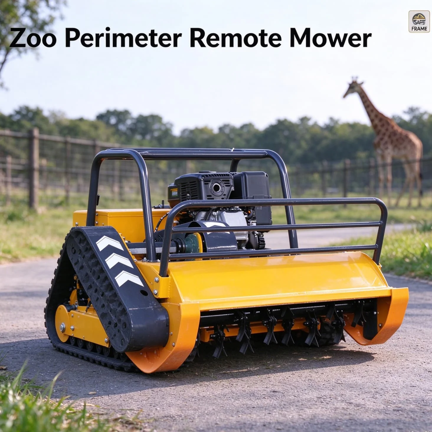 Customized radio control mower crawler lawn mower intelligent robot lawn mower lawn mower on radio control engine oil detector