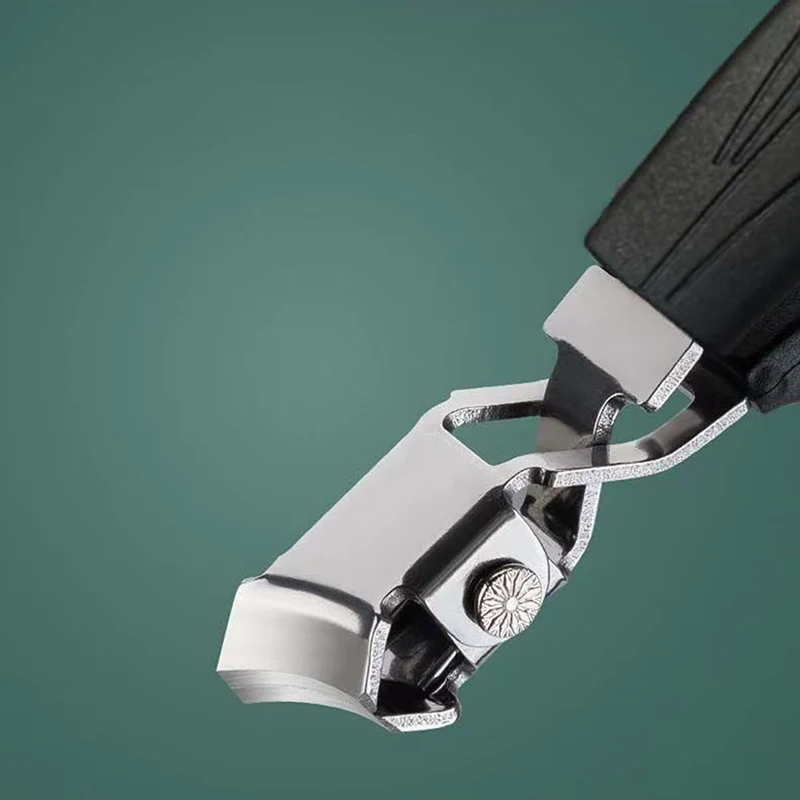 المهنية سوبر حادة مائلة مسمار كليبرز افتتاح مكافحة سبلاش مسمار المقص الفولاذ المقاوم للصدأ أظافر كماشة أدوات مانيكير