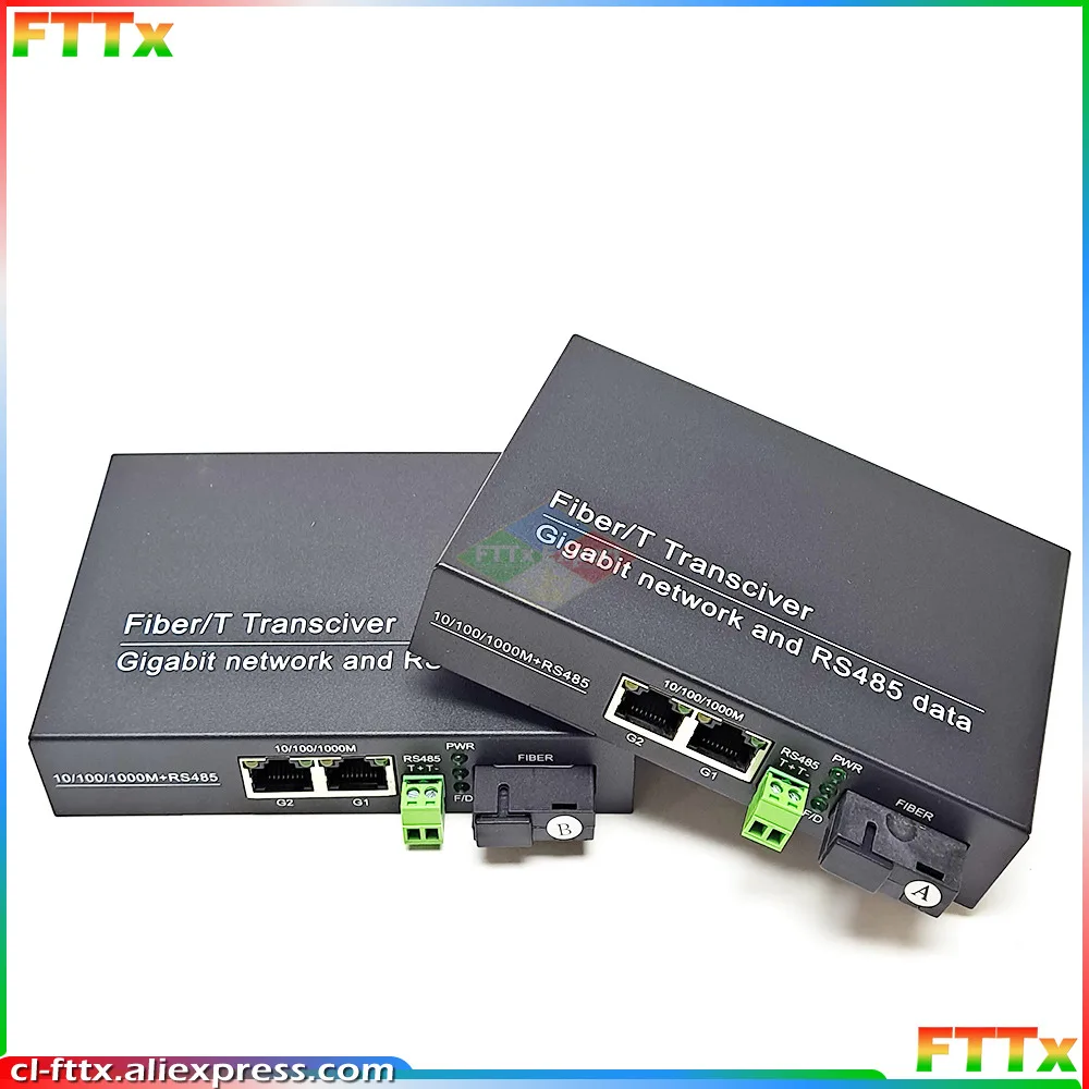 1 Pair RS485 To Eth…