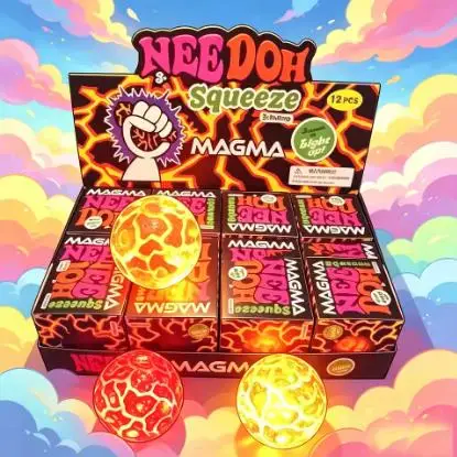 Needoh Flash Meteorite Ball Pinch Music Decompression Maltose Decompression Artifact Slow Rebound Decompression Vent Toy