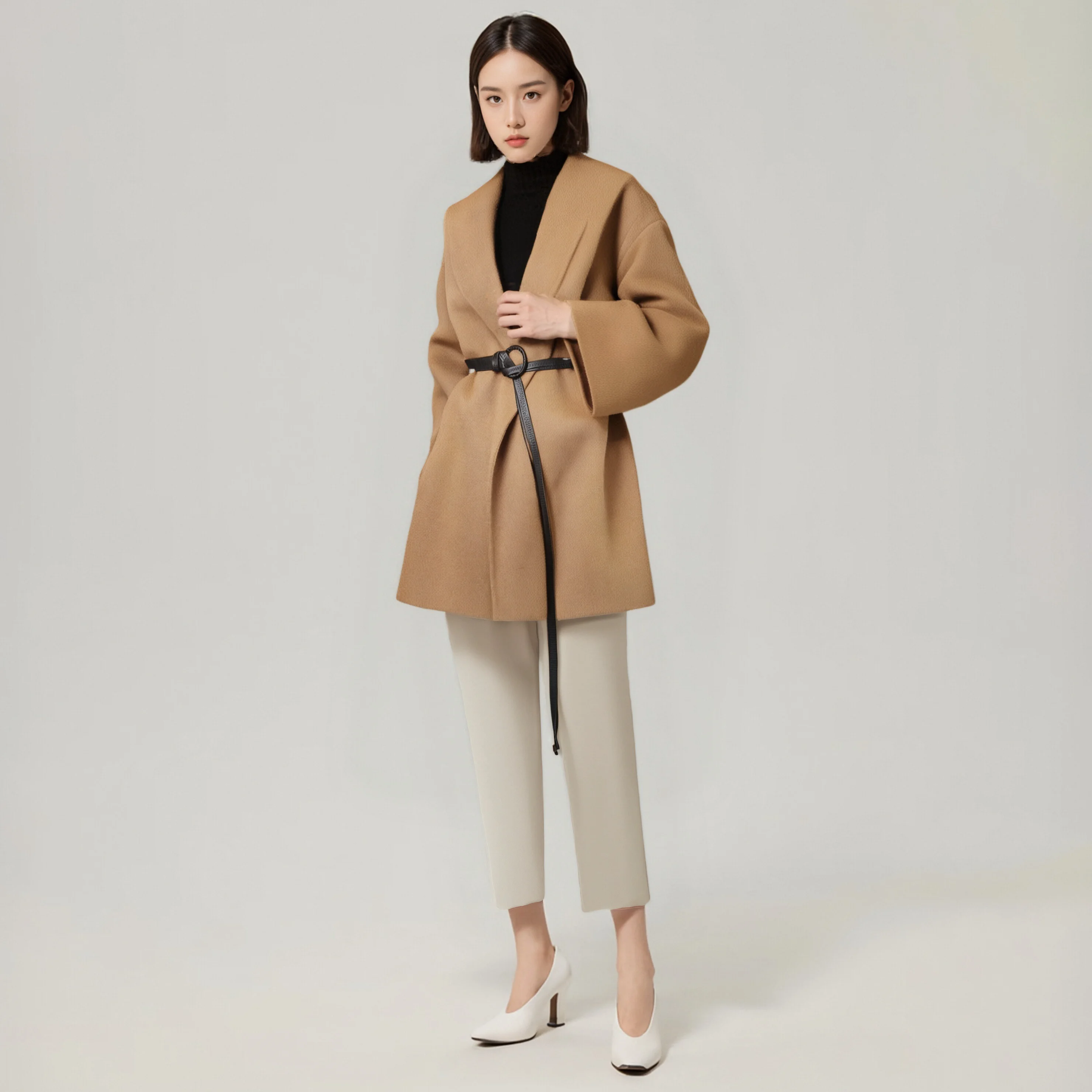 Eleganter und modischer Damen-Taillengürtel – verschiedene Farben, gewebtes Design, luxuriöser multifunktionaler Gürtel zum Binden, Ad – Detail 2