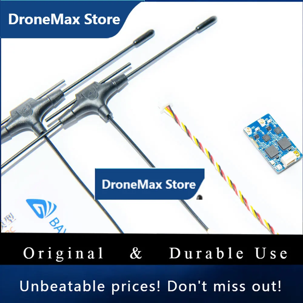 DroMaBAYCKRC 900/2400 Dual Band Gemini RX 2.4GHz 915M ELRS Receiver For Long Range FPV Racing Parts