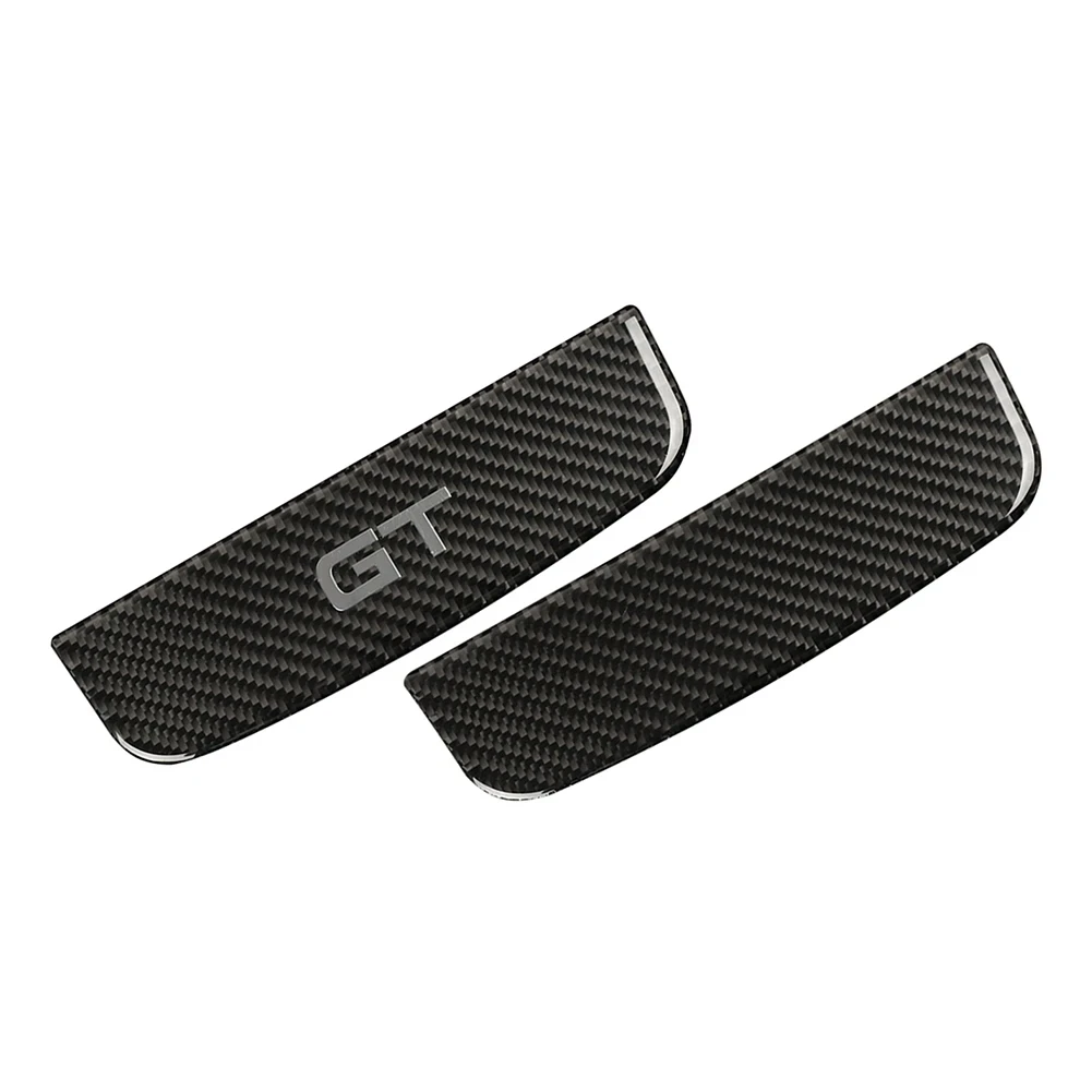 For Ford Mustang GT 2015-2021 Accessories Carbon Fiber Style Interior Car Storage Box Trim Cover Trim Sticker Decal Decoration view 4