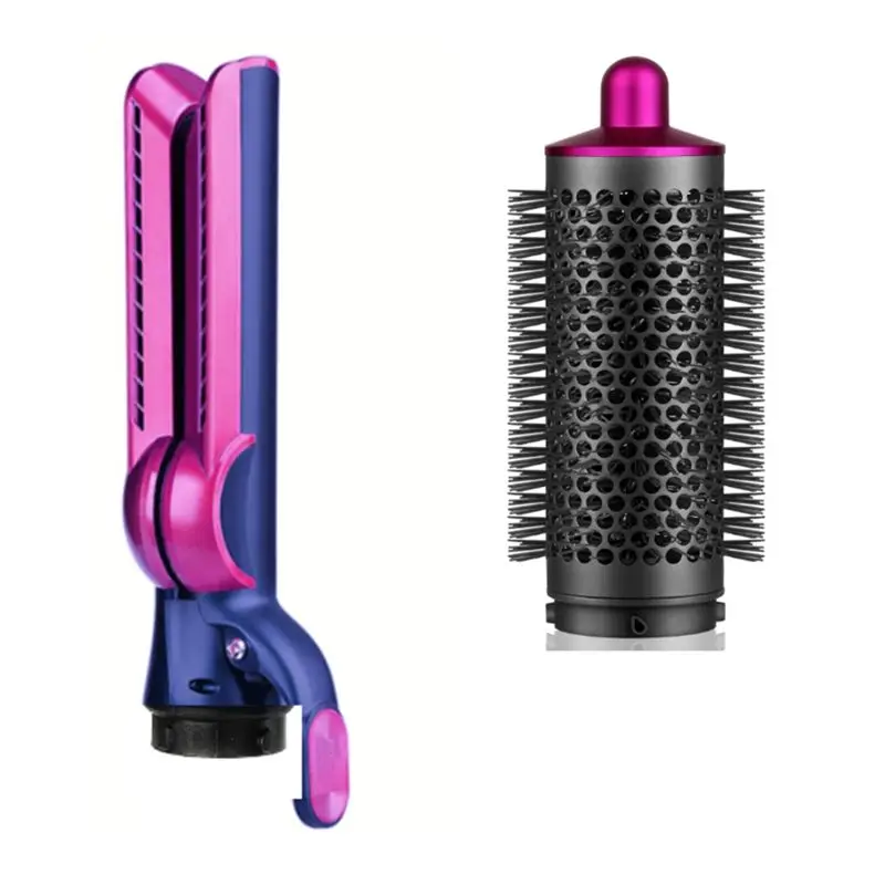 

A05G-For Dyson Airwrap Styler HS01 HS05 HS08 Compatible Small Round Brush& Airflow Attachment Set For Smooth Hair Styling And Cu