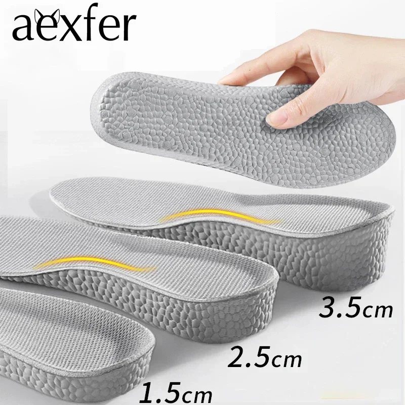 Heightening Insole Invisible Unisex Unisex Heighten Insert Cushion Pads EVA Lifting Insole Heel Arch Support Taller Cushion