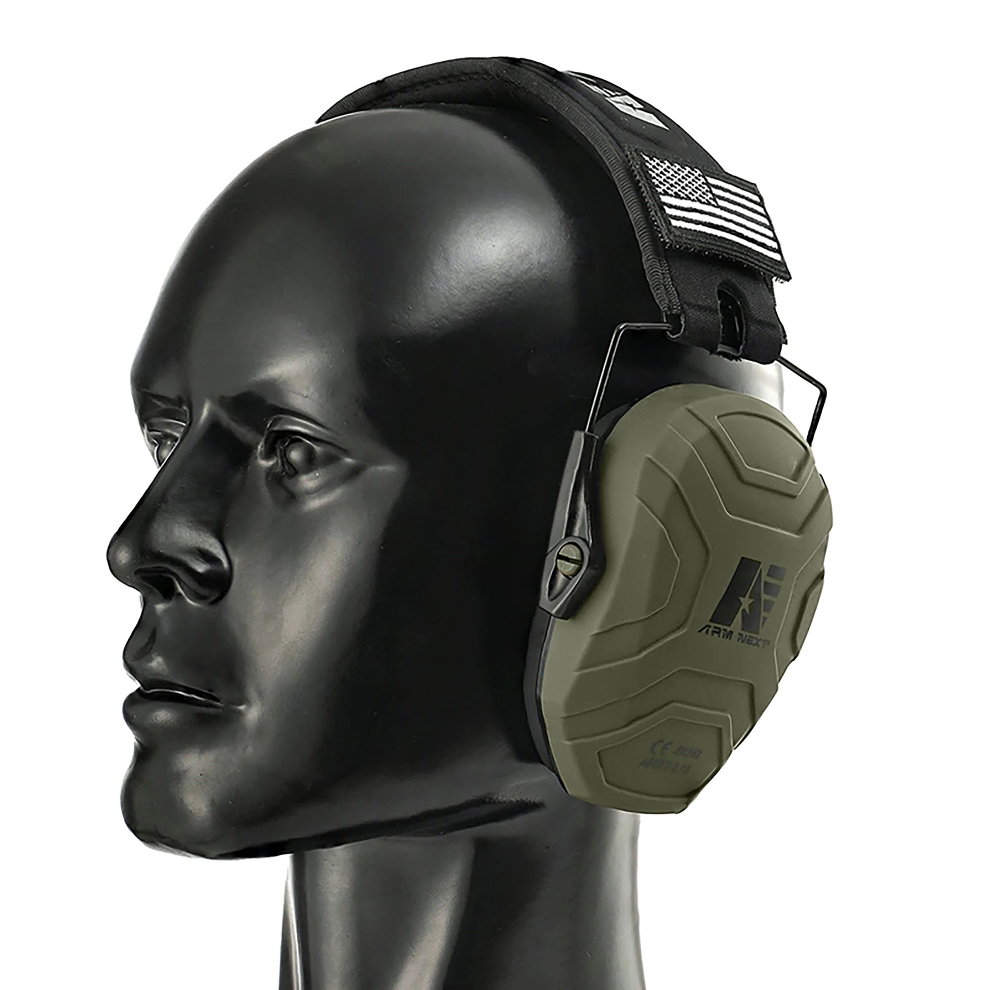 

Tactical Shooting Earmuffs 25dB Noise Reduction Hearing Protection for Hunting Range Safety Ear Defenders Passive Ear Muffs