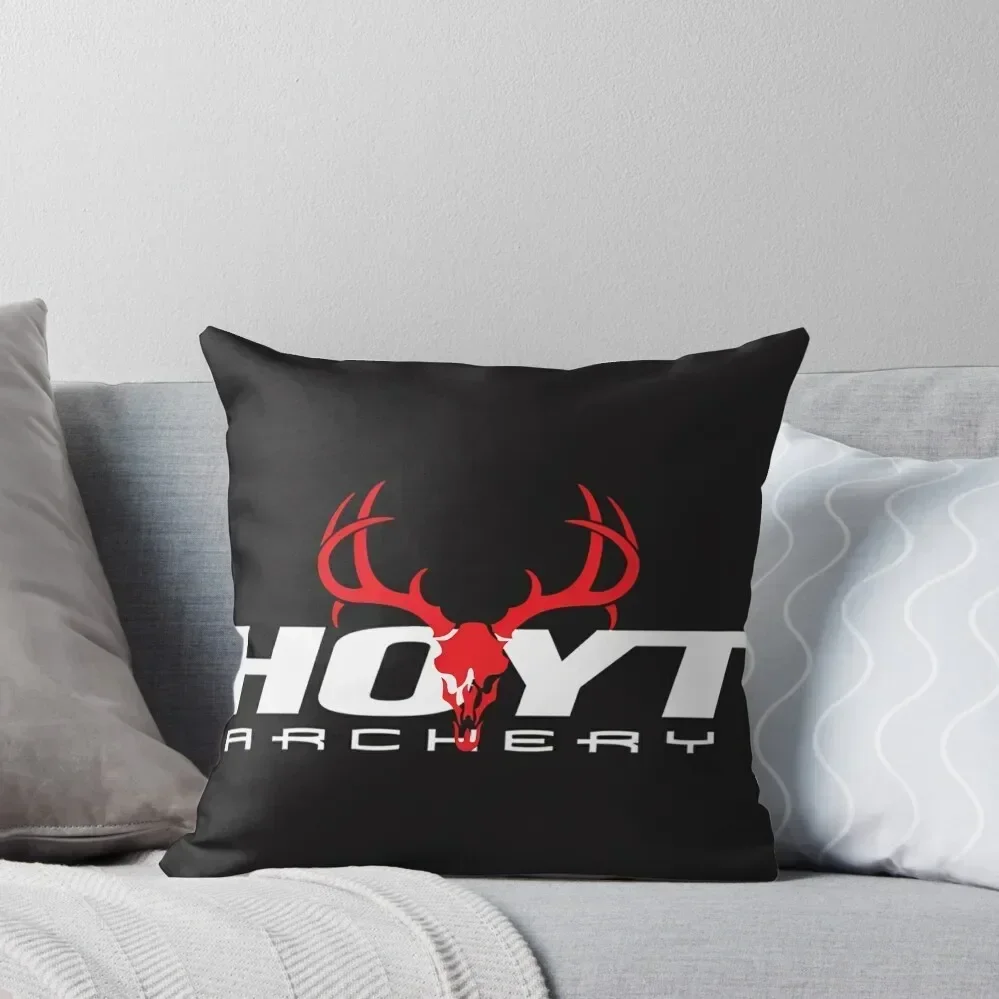 

Hoyt Archery Logo Bow Arrow Throw Pillow Cushion Child Sofa Cushion Cover Christmas Cushion For Home Decorative Cushions pillow