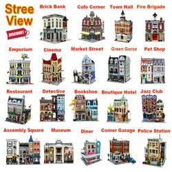 Urban Building Building Blocks Classic Street View 10260 10232 10224 10218 10190 10197 1021110270 10251 Building block toy gifts