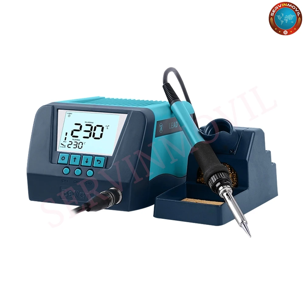 Bakon BK90 New Modle Large LCD Screen 90w Lead Free electric Soldering lron Station