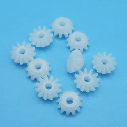 S122.5A 0.5M Bevel Gears 12 Teeth 2.5mm Shaft Hole Plastic Teeth Gear Toy Parts Accessories 10pcs/lot