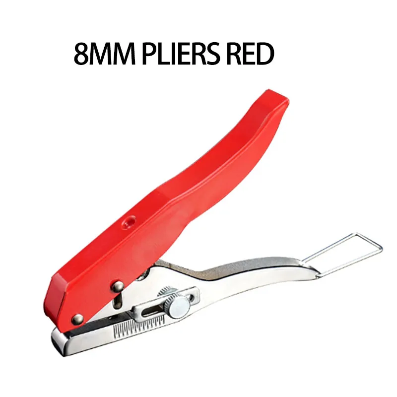 Handhold Round Hole Punch 3mm-8mm Puncher Plier Tools Credit Photo Paper Card Corner Hand Tool for Plastic Paper Edge Banding