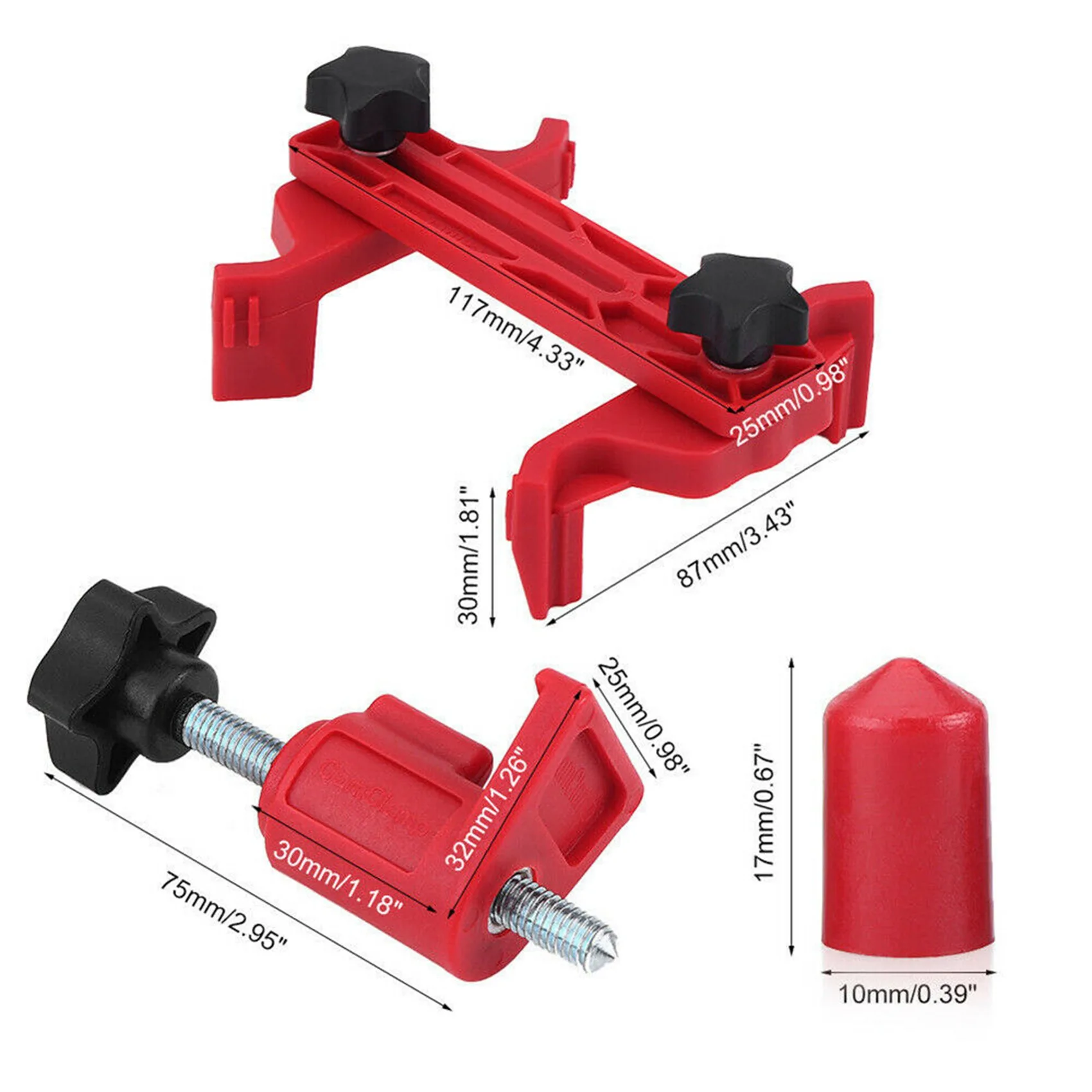 Strange 2X Universal Camshaft Dual Cam Clamp Locking Alignment Timing Belt Gear Tool Holder