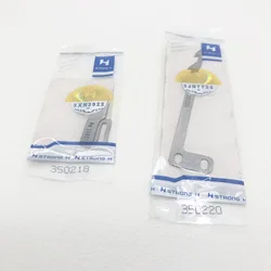 Strong H Brand Sewing Machine Parts 350220 / 350218 Upper Lower Thread Cutter Knives For PEGASUS W600 W664 Sparts Parts