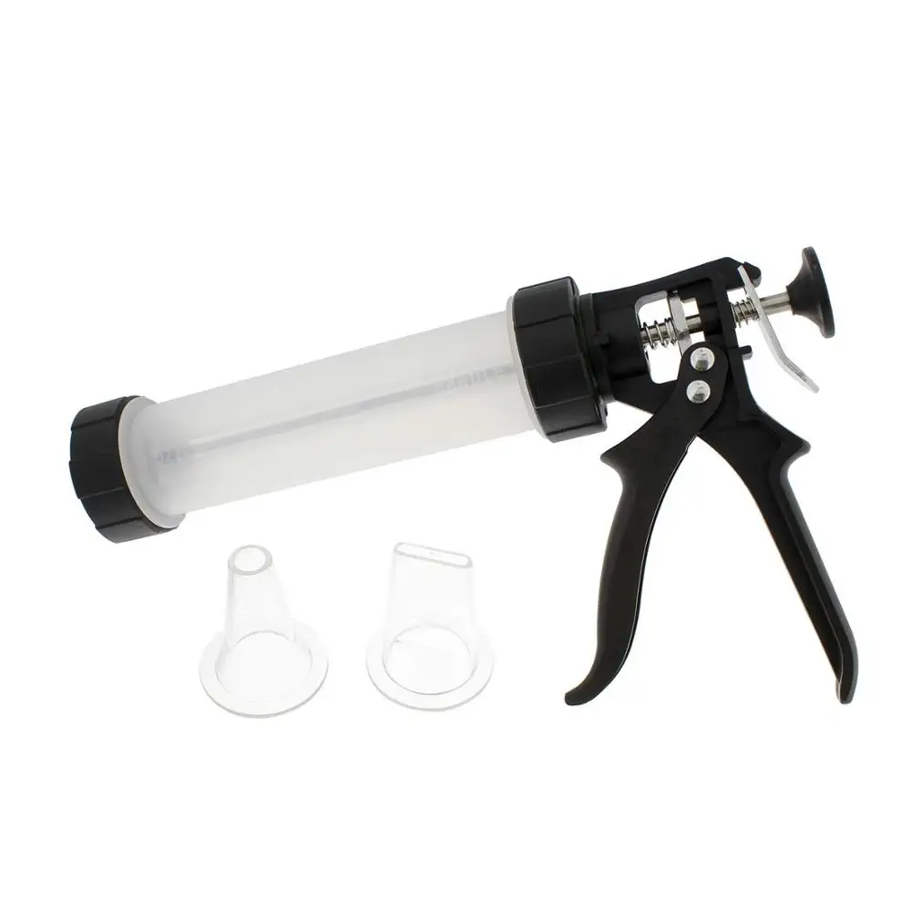 

Пищевой пластиковый вяленый пистолет с двумя насадками