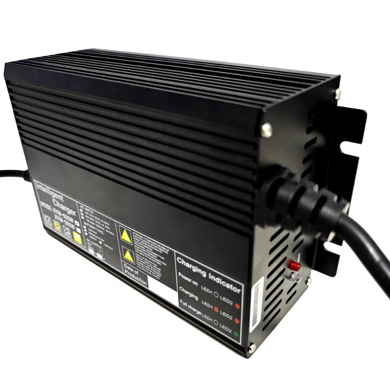 Outdoor Energy Storage Power 12V 24V 36V 48V Lithium Battery Charger for 10A 15A 20A 30A 40A 50A