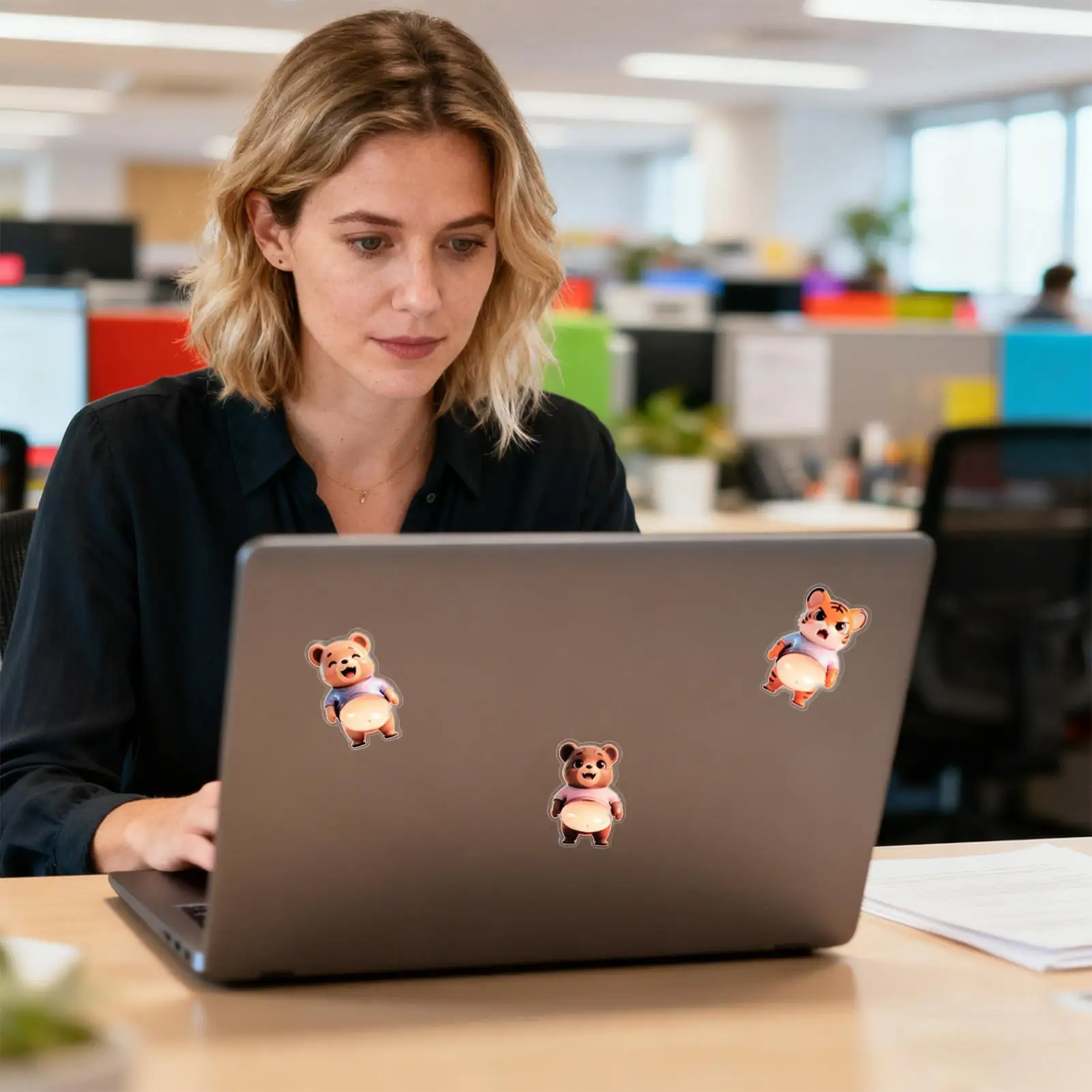 สติกเกอร์ 3 มิติ สำหรับผู้ใหญ่ 30 ชิ้น รูปสัตว์ บีบได้ ติดแล็ปท็อป น่ารัก ติดตู้เย็น สำหรับเด็ก วัยรุ่น ผู้ใหญ่ งานฝีมือ