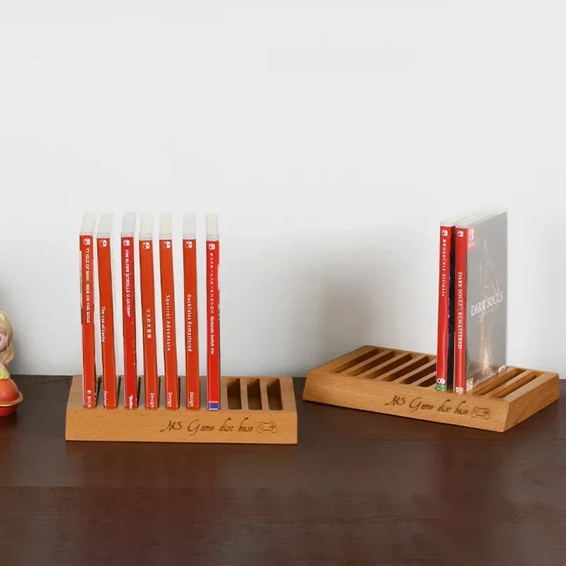 

Nordic CD Racks Separator Boards Brown Cabinets Modern Wall Shelves Accent Vinyles Living Room Furniture