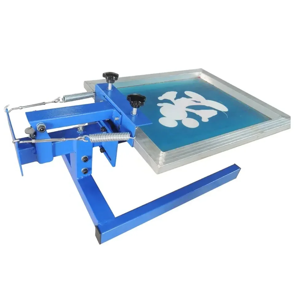 Small T-shirt Fixed Monochrome Screen Printing Frame Machine Screen-Process Press Printing Equipment Screen Printing machine