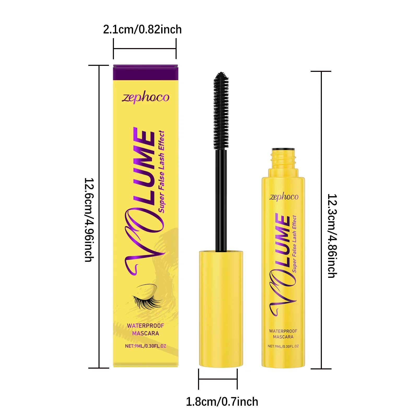 มาสคาร่ากันน้ําขนตายาวติดทนนาน Silky Lash Black Eyelashes Extension Make Up Beauty Eye เครื่องสําอางเกาหลี