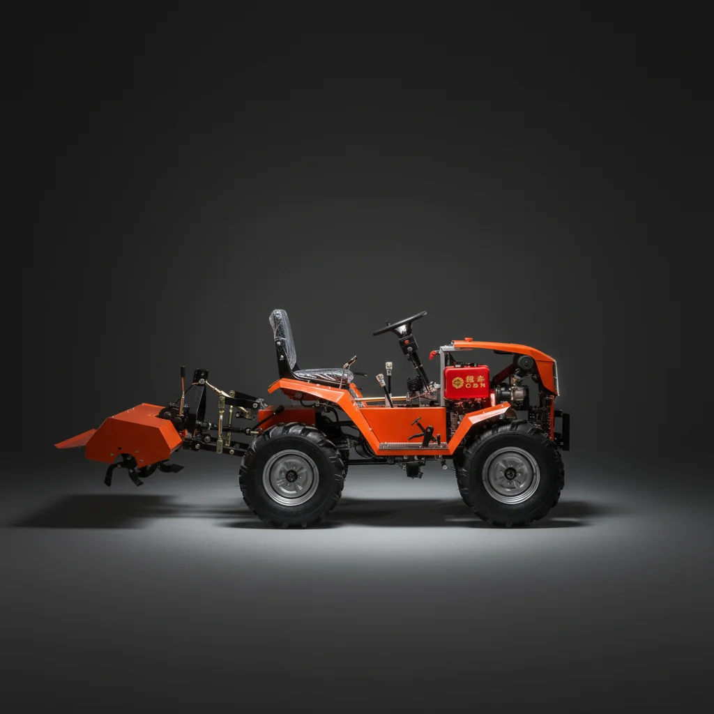 

2WD/4WD Optional Wheel Tractor With Multi-type Farm Attachments PTO Accessory For All Kinds Of Farm Operations