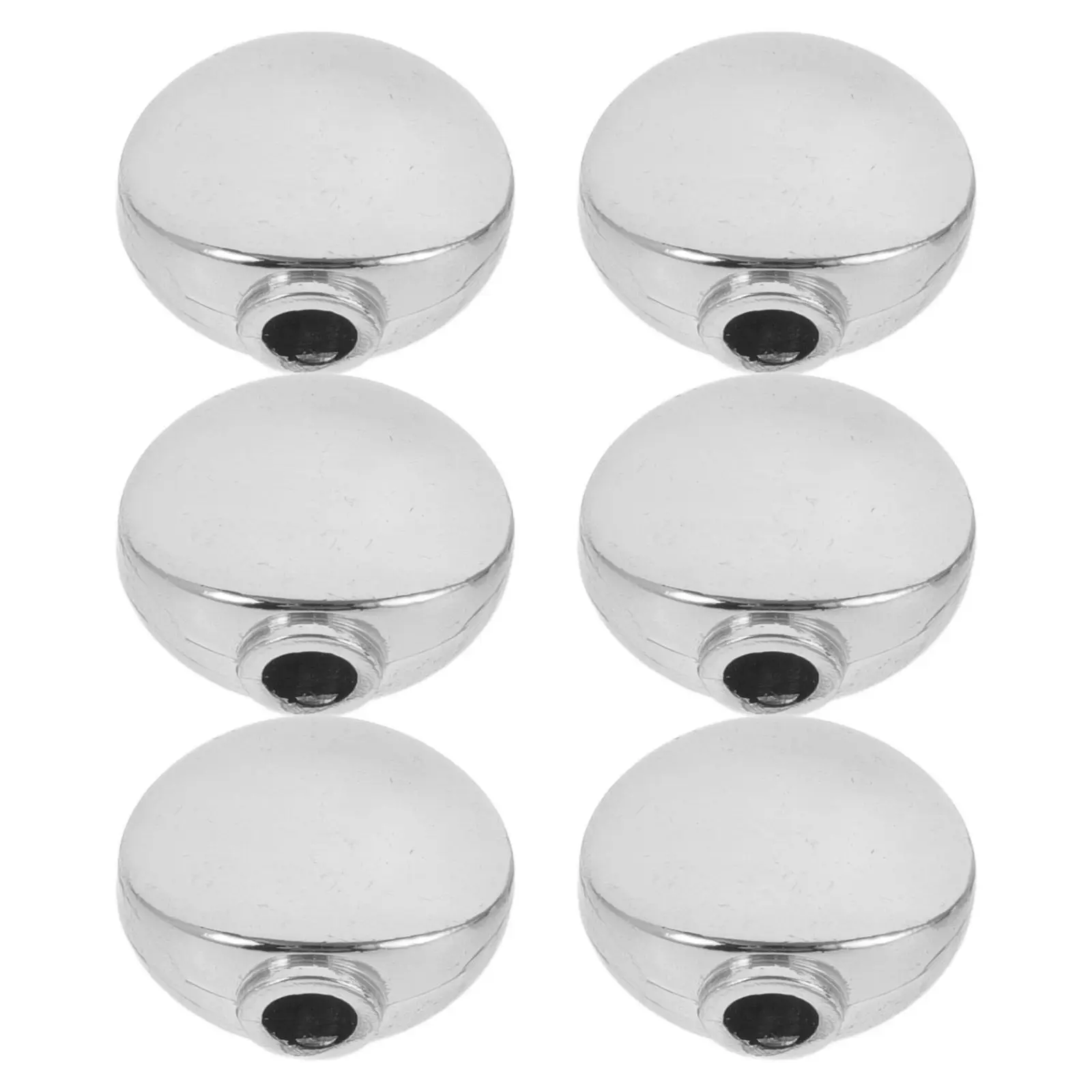 6Pcs Guitar Tuner Handle Oval Zinc Alloy Gold Buttons Smooth Rotation Accurate Tuning for Acoustic Electric Guitar Bass Parts