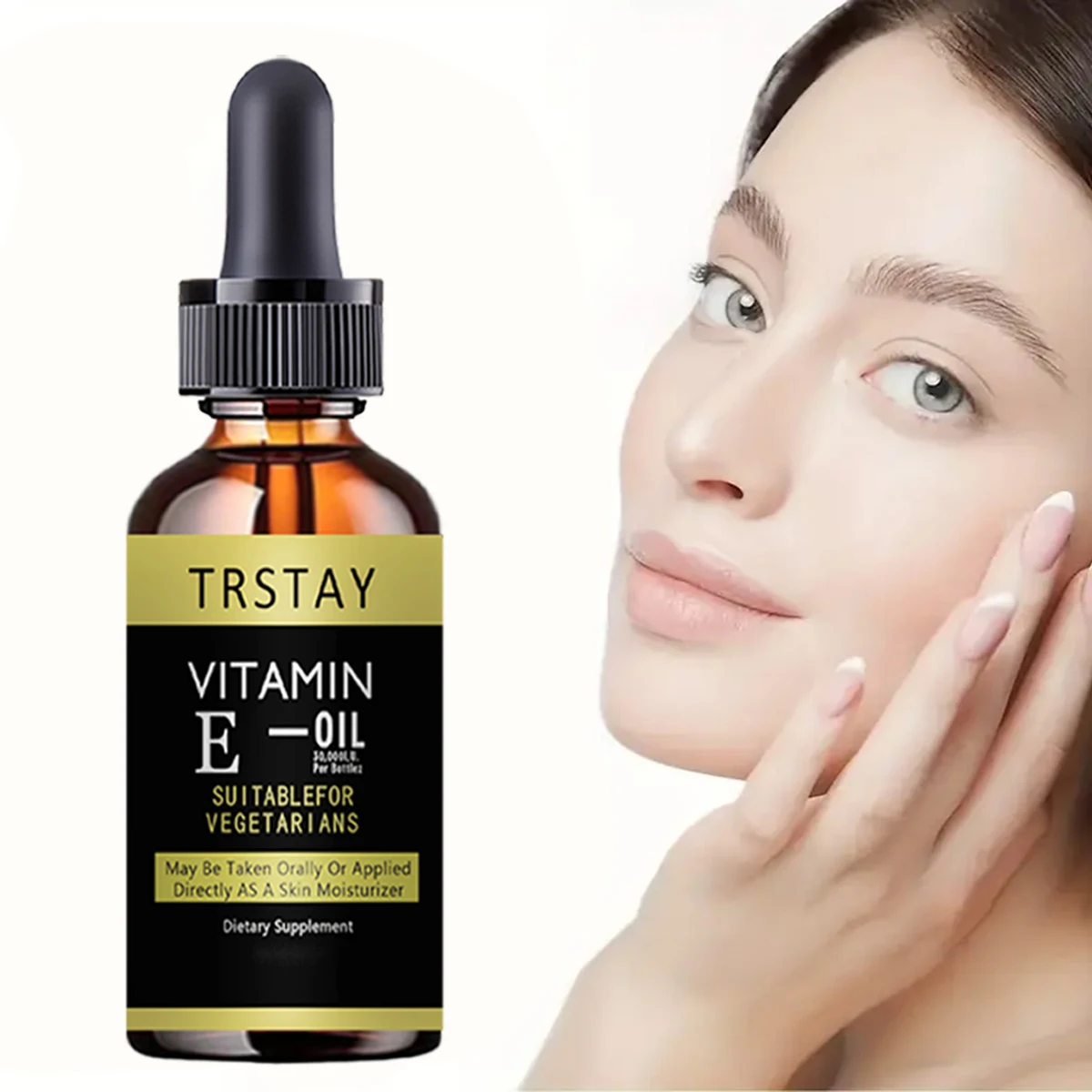 Vitamin E Face Essence Moisturizing Whitening Firming Anti-wrinkle Skin Care Prettycowry Women Facial Care Essential Oil