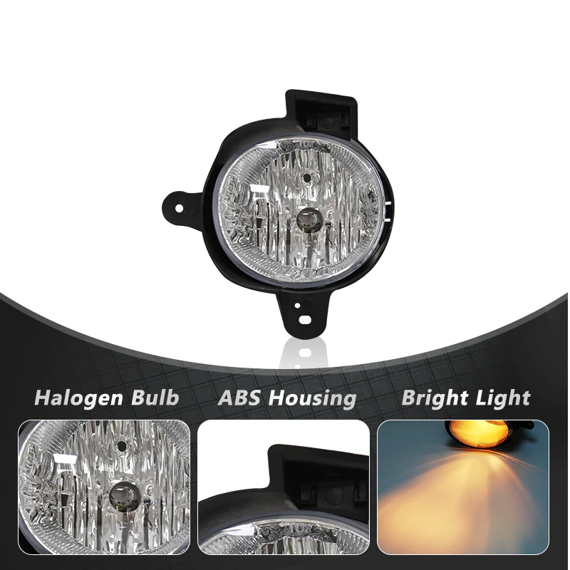 Led Fog Light Foglamps For Toyota Hilux Vigo Champ 2011 2012 2013 2014 Front Bumper Auto Driving Daylights Car Accessories