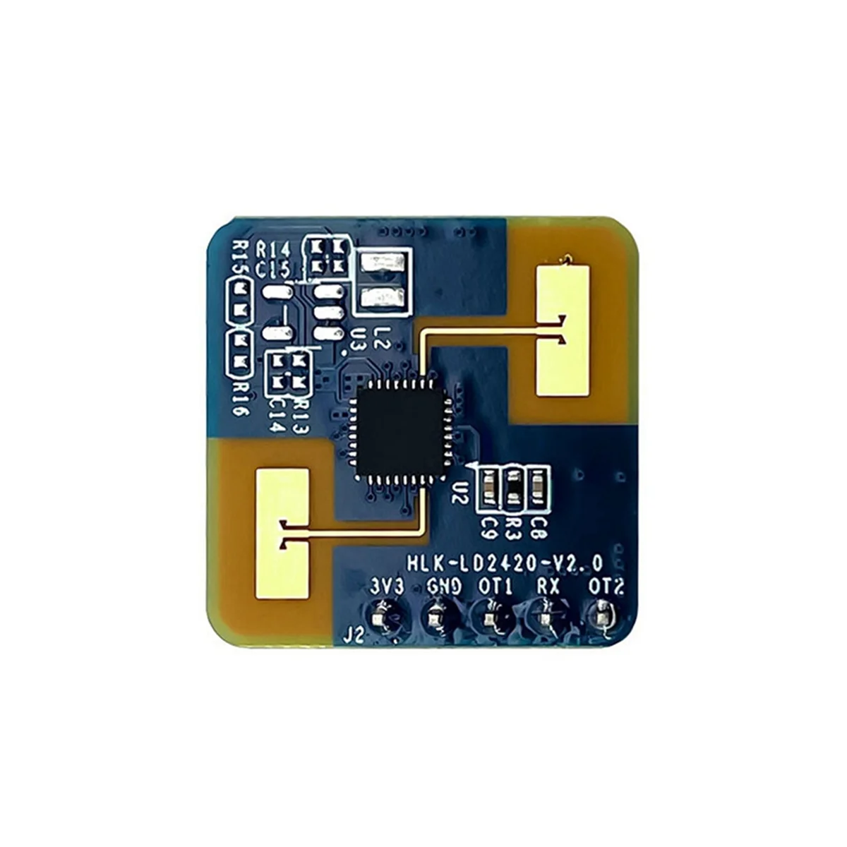 Módulo de detecção de movimento do sensor de radar de presença humana 24G mmWave LD2420