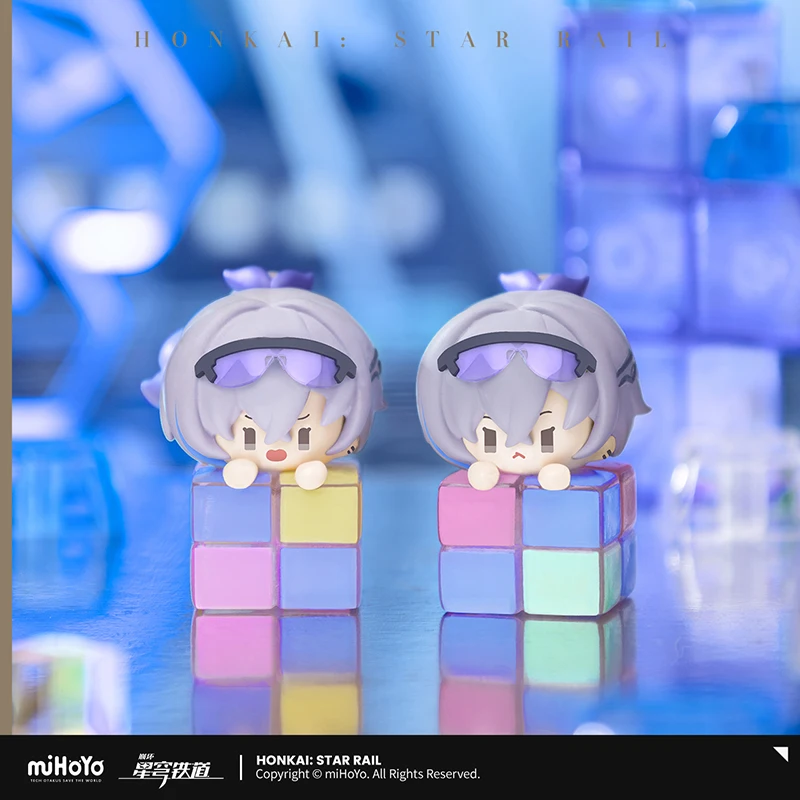 Presale Game Honkai Star Rail Official Merch miHoYo Original Q Version Small Figure Keycap Jingle Yuan Kafka Dan Heng