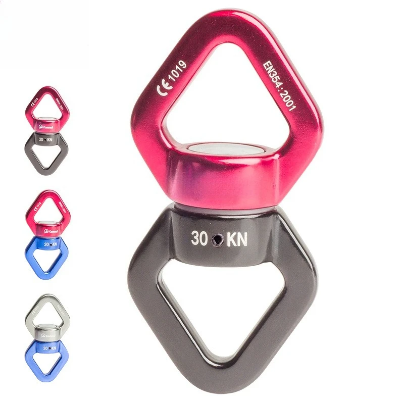 Outdoor Rock Climbing Yoga Universal Wheel Fixed Connector Rotary Connector Two-way Lifting Wheel
