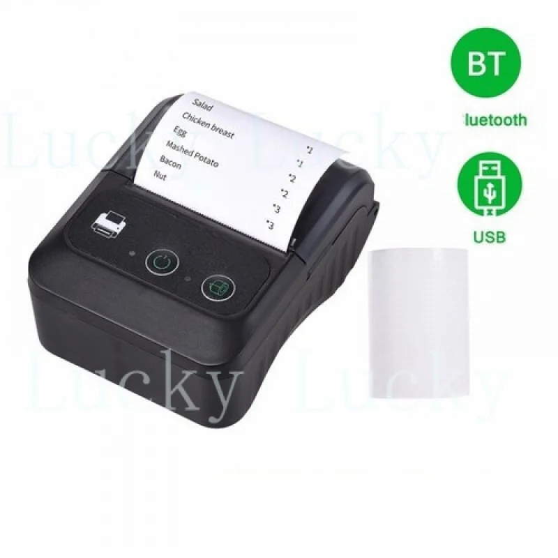 f  for  Portable Thermal Label Printer Wireless 2in Bluetooth Label Maker BT 58mm Parts