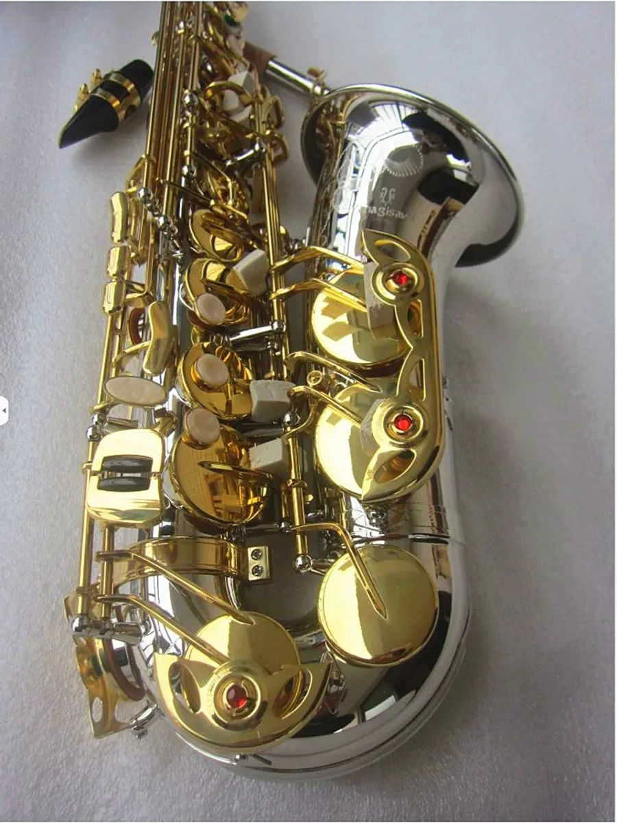 New Alto Saxophone W-037 Deep Carving Original Structure E-flat Professional Musical Instrument Sax With Case