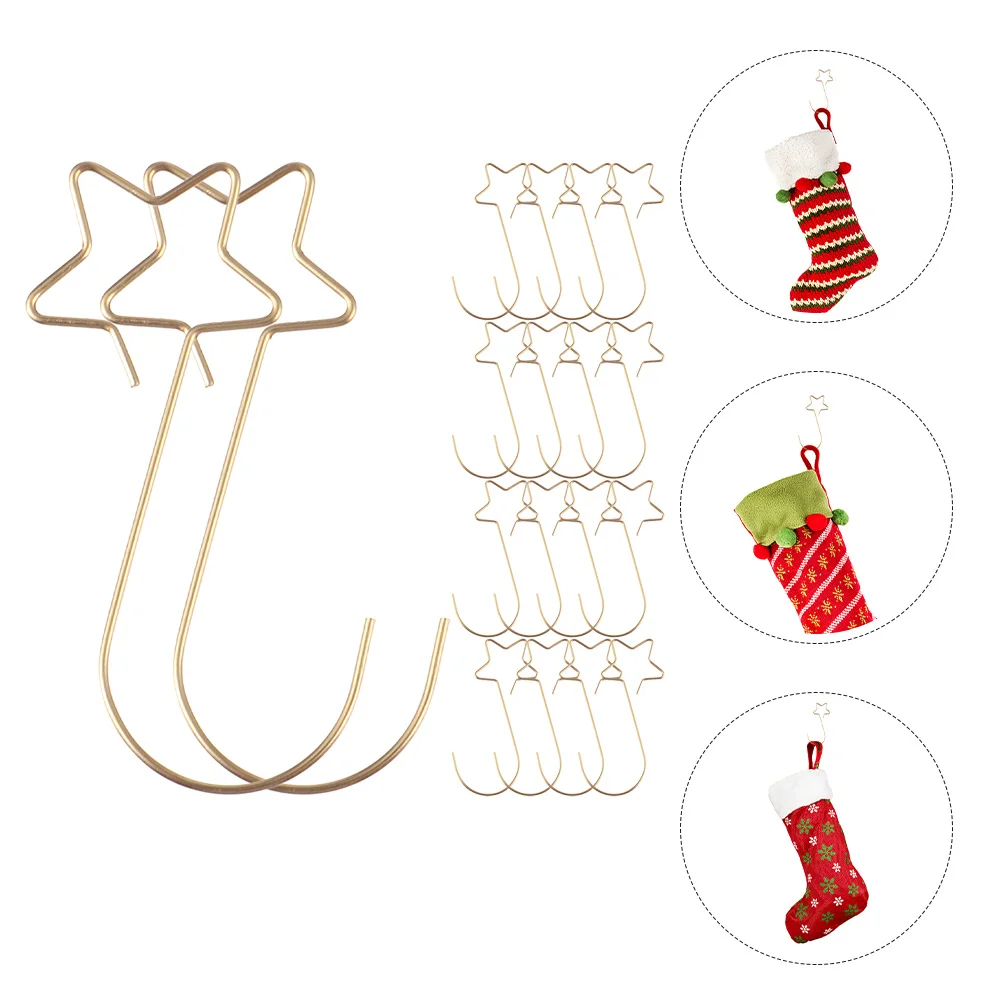

100pcs Christmas Ornament Hooks Stainless Steel Metal Xmas Hangers For Tree Hanging Baubles Lights Wreaths Garlands Holiday