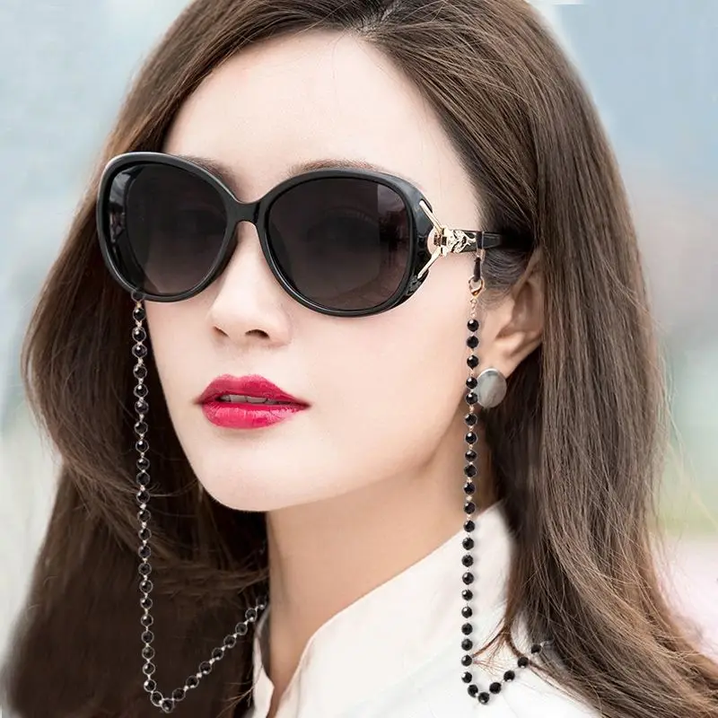 Fashion Eyeglasses Chain Imitation Pearl Beaded Trendy Women Outside Casual Sunglasses Accessory Necklace Gift Mask Hanging Rope