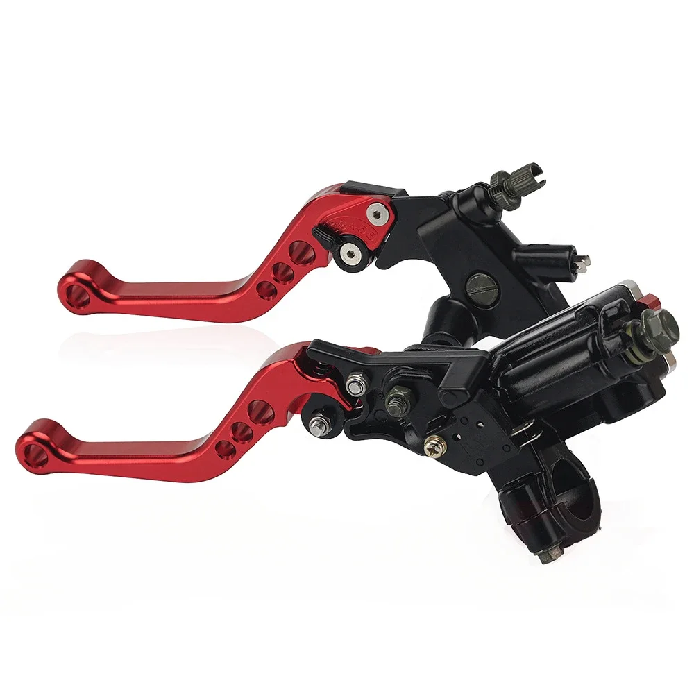 For Honda Yamaha Moto CNC Motorcycle Brake Clutch Pump Lever Hydraulic Master Cylinder Accessories 7/8\