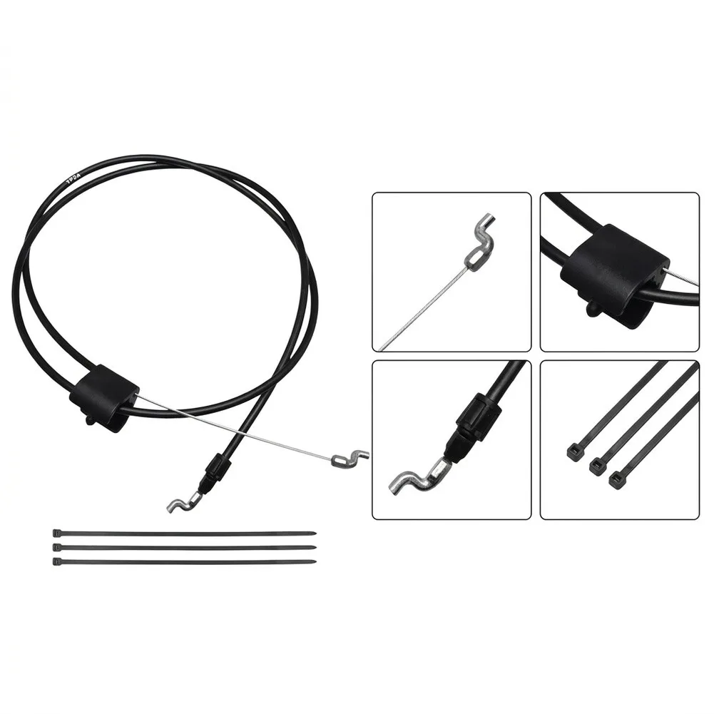 For Lawn Mower Repair Drive for Control Cable Replacement for Control Cable Replacement for Control Cable Total Length 55inch