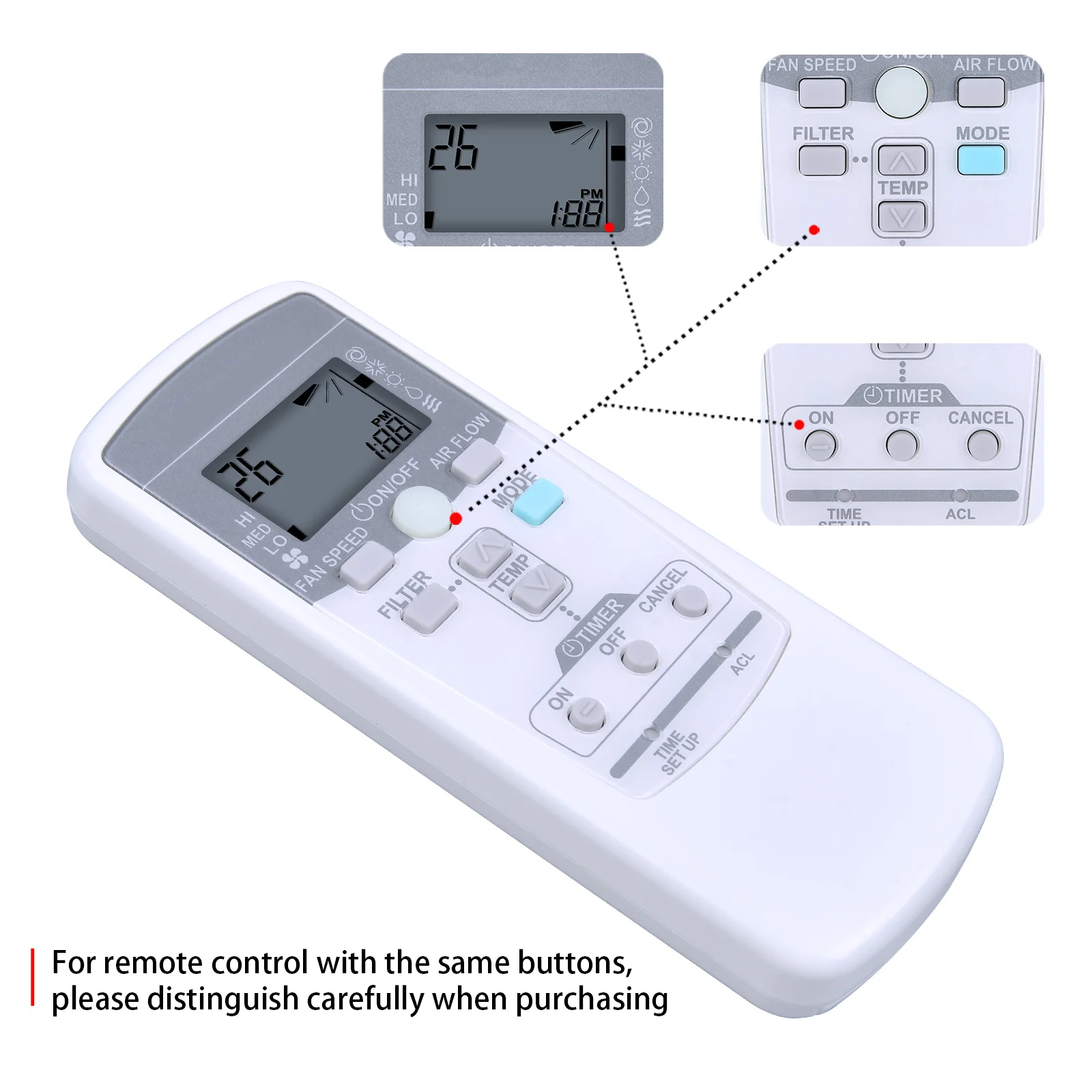 Новый пульт дистанционного управления для Mitsubishi PJA502A704AB