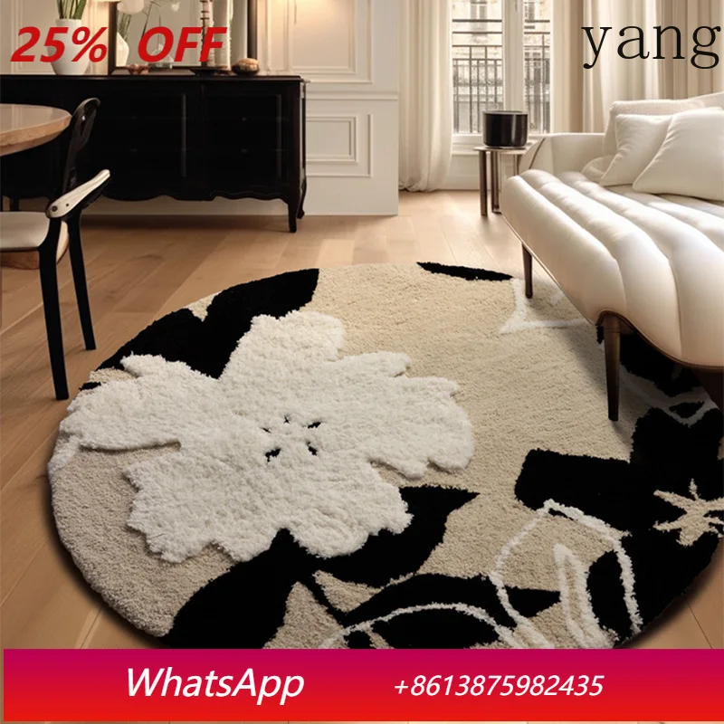 

Ковер LTT French Cream Wind для спальни, прикроватный, с тафтингом, флокированный, премиум-класса, для гостиной