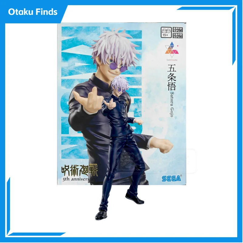 [En stock] SEGA 5th Anniversary Gojo Seika Spell Battle Luminasta Series 5th Anniversary Gojo Jingpin Muñeca hecha a mano
