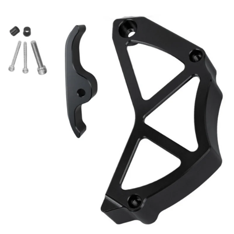 

NEW-Motorcycle Chain Gear Cover Chain Guide Protection Cover For Duke 790 890ADV 2018-2023