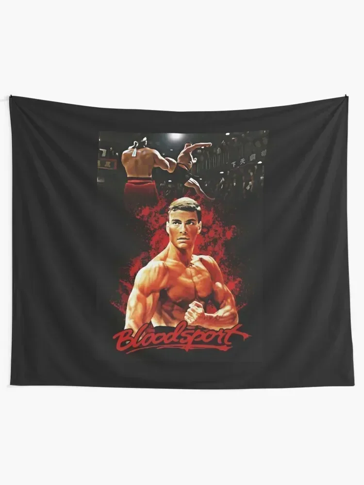 Gifts For Women Bloodsport Ver.5 Long Christmas Tapestry Decoration For Bedroom Home Decor Accessories Decoration Wall Tapestry