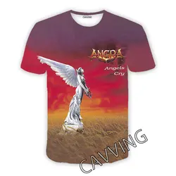 CAVVING 3D Printed  ANGRA Rock  Casual T-shirts  Hip Hop T Shirts Harajuku Styles Tops Clothing for Men/women