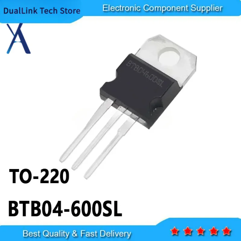 

10PCS TO-220 BTB04600SL BTB04 600SL BTB04-600 BTB04-600SL